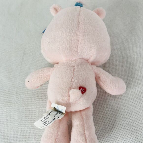 Care Bears True Heart Bear Pink Heart Multicolor Star Stuffed 2007 - Picture 5 of 6